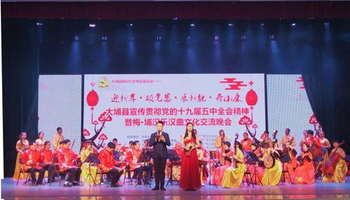 文藝動態(tài) 大埔縣成功舉辦黨的十九屆五中全會精神宣傳暨梅埔漢樂漢曲文化交流晚會